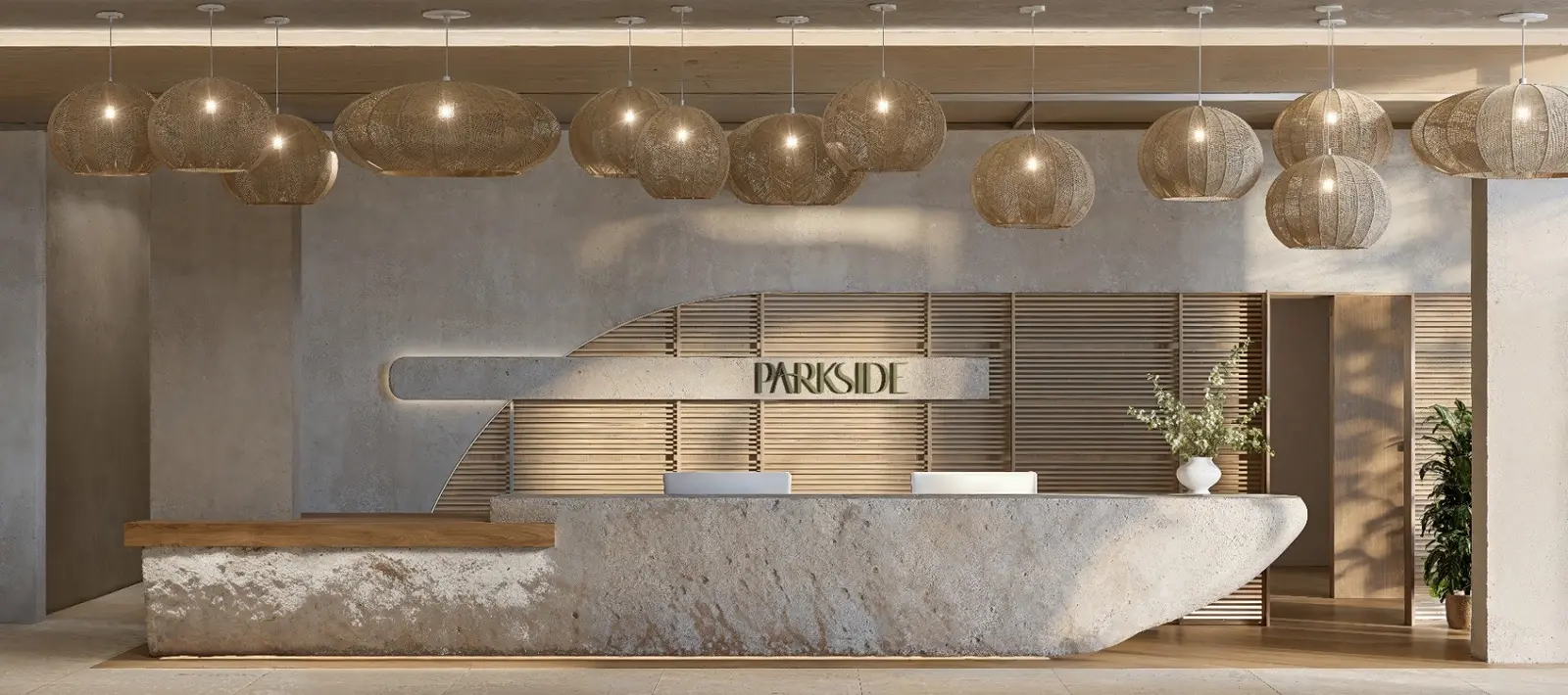 Lobby de Parkside Residences at Brickell